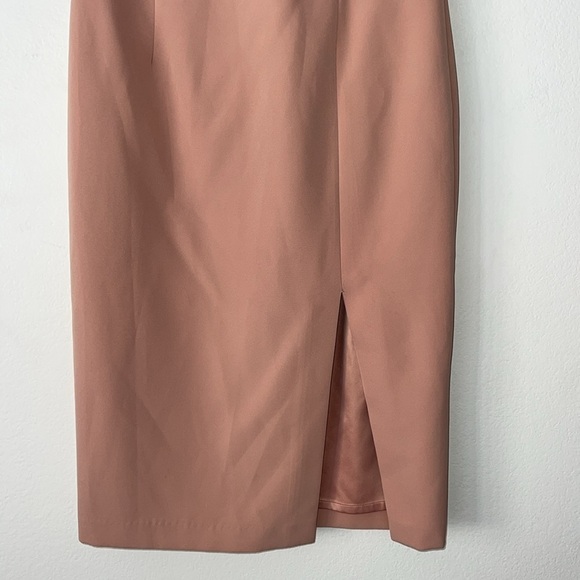 Bardot Bella Off The Shoulder Midi Length Dress Size Medium - Picture 4 of 9